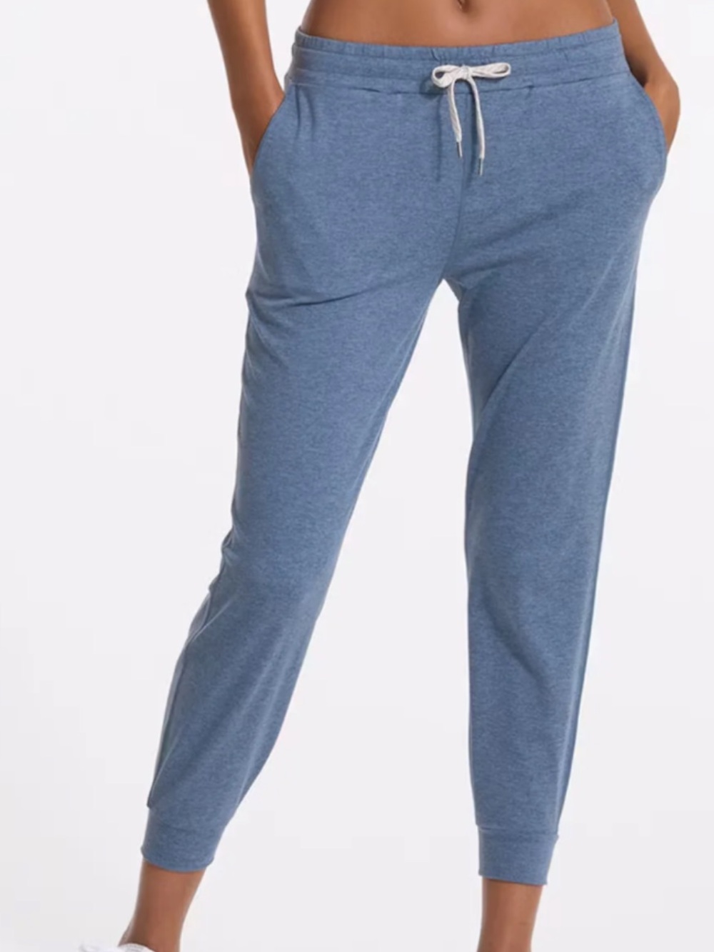 Vuori Performance Joggers Small Blue Heathered